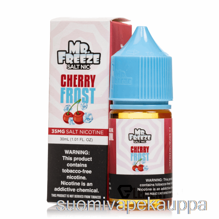 Vape Box Cherry Frost - Mr Jäädytyssuolat - 30ml 35mg